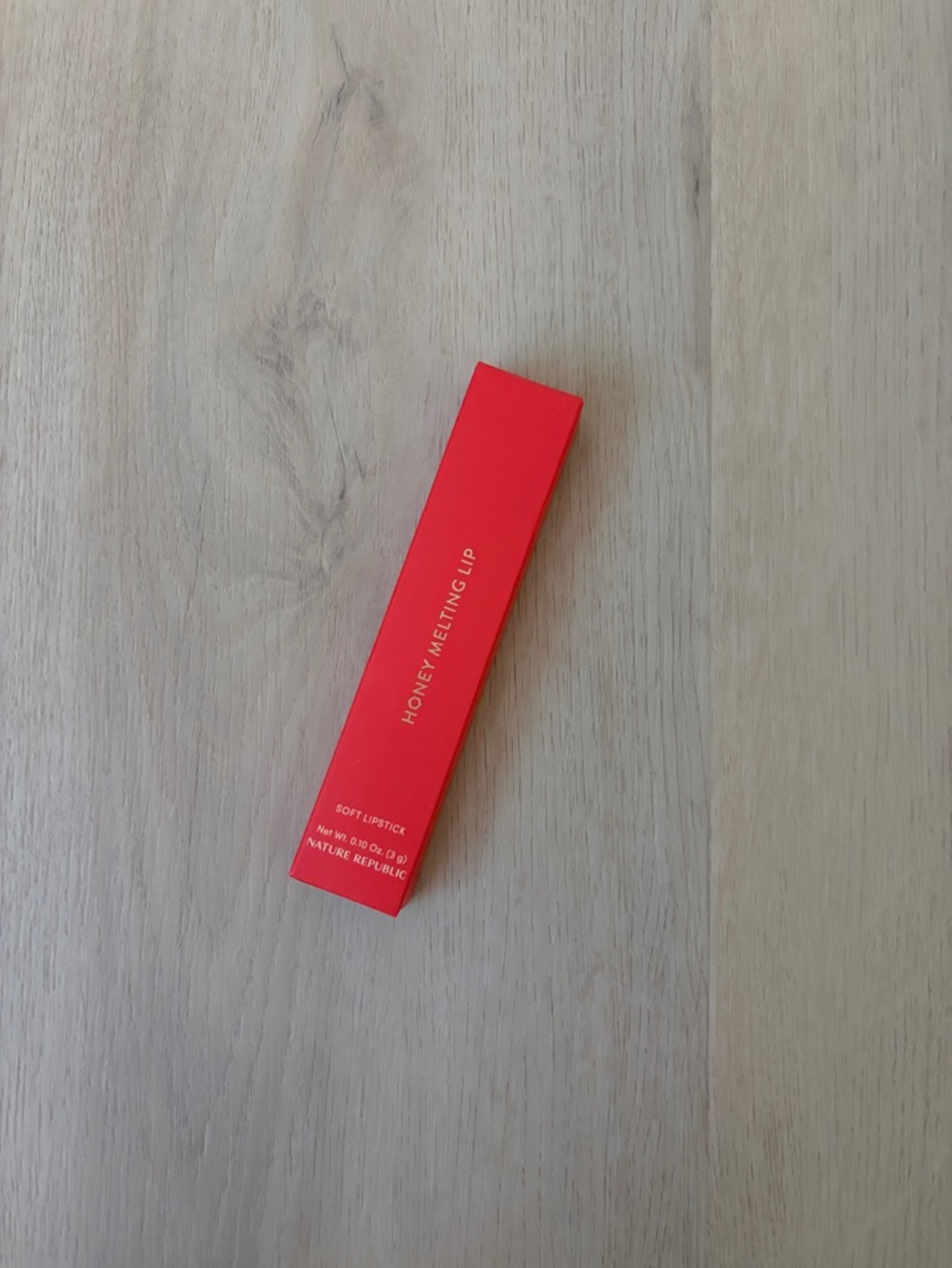 NWT Nature Republic Honey Melting Lip Soft Lipstick Gummy Peach Kbeauty Korean
